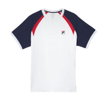 Load image into Gallery viewer, FILA Essentials H Short Sleeve Mens Tennis Shirt - WHITE 100/XXL
 - 1