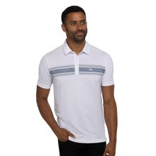 Load image into Gallery viewer, Travis Mathew Lime On The Rim Mens Golf Polo - White 1wht/XXL
 - 1