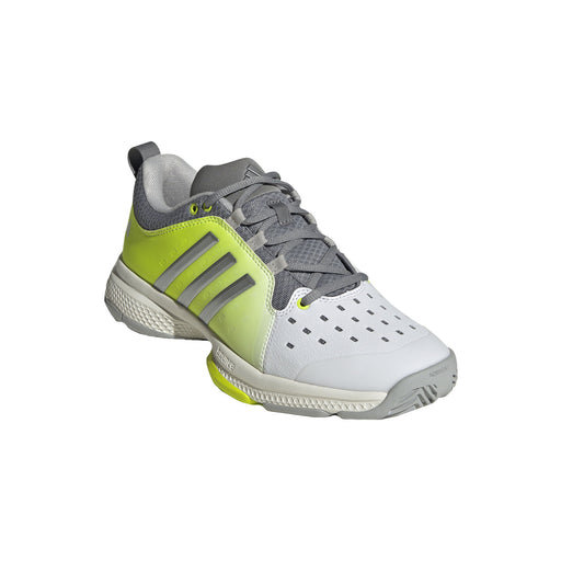 Adidas Pickleball Womens Pickleball Shoes - White/Slvr/Lemo/B Medium/10.5