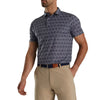 FootJoy Athletic Fit Beach Print Lisle Mens Golf Polo