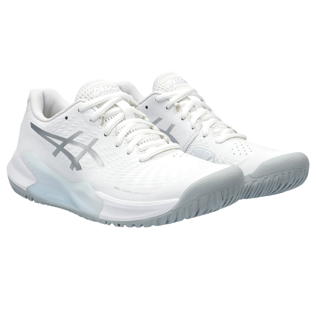 Asics GEL-Challenger 14 Womens Tennis Shoes - White/Silver/B Medium/10.5