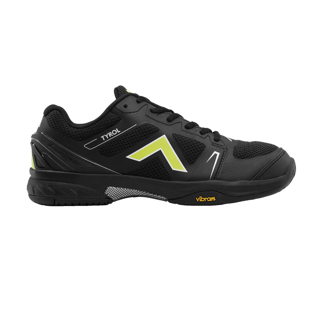 Tyrol Drive V All Court Mens Pickleball Shoes - Black/Lime/D Medium/14.0