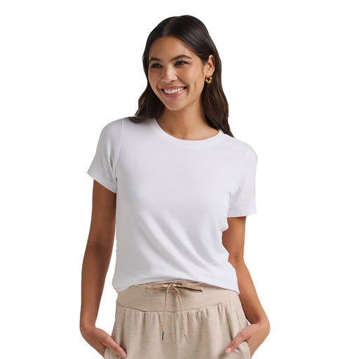 TravisMathew Cloud Womens T-Shirt - White/XL