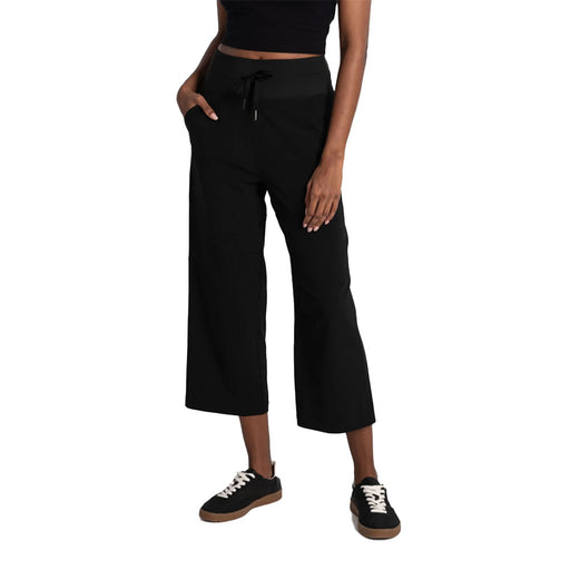 Lole Momentum Crop Womens Pants - Black Beauty/XL
