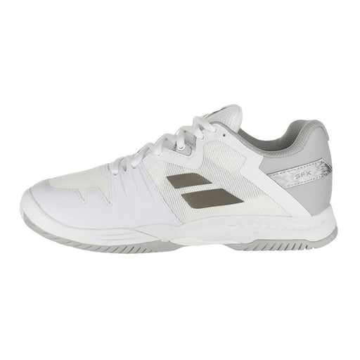 Babolat SFX3 White Silver AC Womens Tennis Shoes