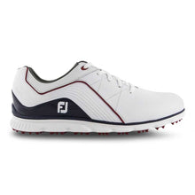 Load image into Gallery viewer, FootJoy Pro SL White Navy Mens Golf Shoes - M/13.0
 - 1