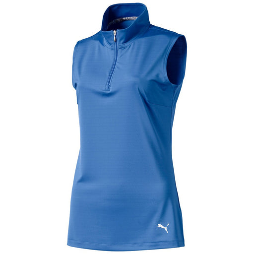 Puma Mock Womens Sleeveless Golf Shirt