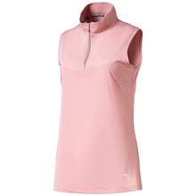 Load image into Gallery viewer, Puma Mock Womens Sleeveless Golf Shirt
 - 4