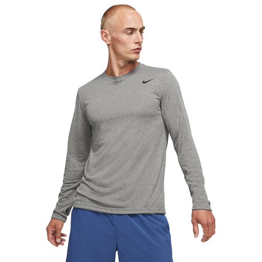 Nike Dri-FIT Mens Training T-Shirt - 063 DK GRY HTHR/XXL