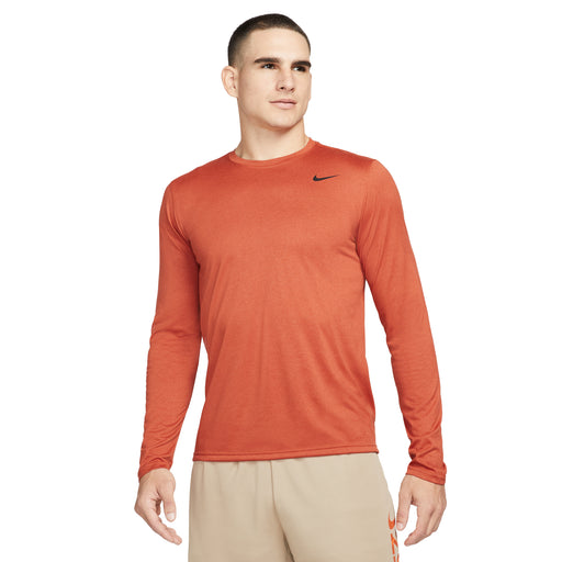 Nike Dri-FIT Mens Training T-Shirt - BURNT SUNRS 825/L