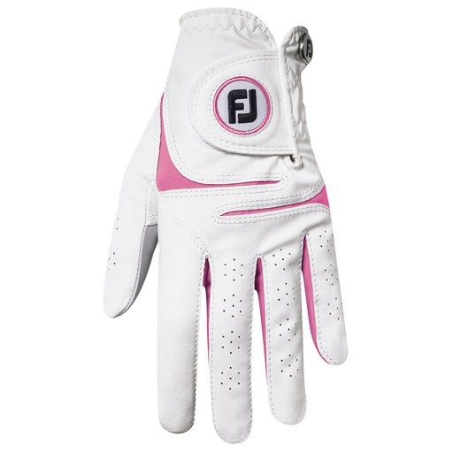 FootJoy WeatherSof Fashion Womens Golf Glove - Left/L/White/Pink