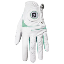 Load image into Gallery viewer, FootJoy WeatherSof Fashion Womens Golf Glove - Left/L/White/Seaglass
 - 5