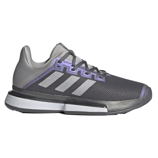 Adidas SoleMatch Bounce Womens Tennis Shoes - 11.5/GREY4/SIL/GREY2/B Medium
