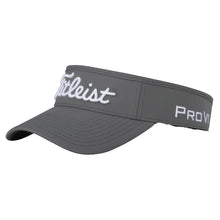 Load image into Gallery viewer, Titleist Tour Performance Mens Golf Visor - Charcoal
 - 1
