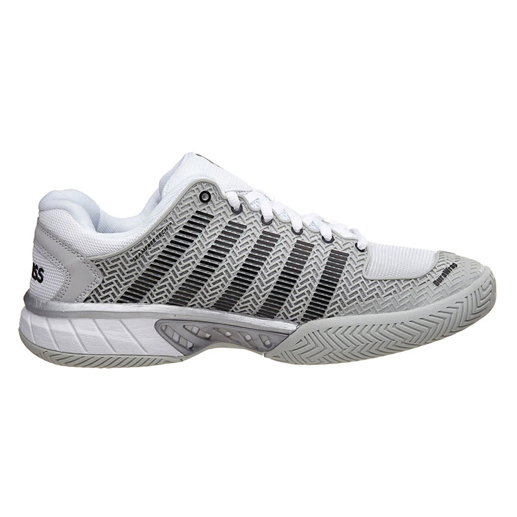 K-Swiss Hypercourt Express Mens Tennis Shoes - 14.0/GREY/WHITE 080/D Medium