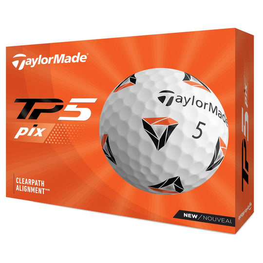 TaylorMade TP5 pix Golf Balls - Dozen