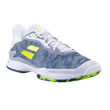 Load image into Gallery viewer, Babolat Jet Tere All Court Blue Mens Tennis Shoes - WHT/DK BLU 1069/D Medium/13.0
 - 4