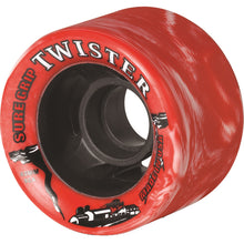 Load image into Gallery viewer, Sure Grip Twister Roller Skate Wheels 8-Pack - Red/White/62MM
 - 1