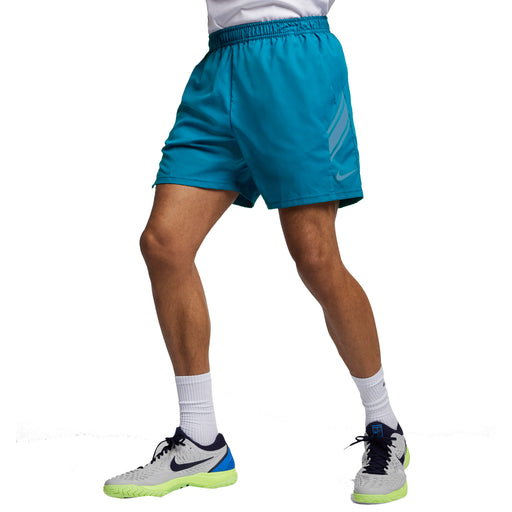 Nike Court 7in Mens Tennis Shorts - NEO TURQ 425/XL