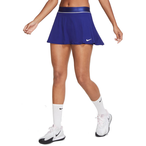 Nike Flouncy 13in Womens Tennis Skirt - REGEN PURPL 590/XL-Tall