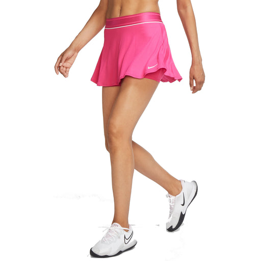 Nike Flouncy 13in Womens Tennis Skirt - VIVID PINK 616/XL-Tall