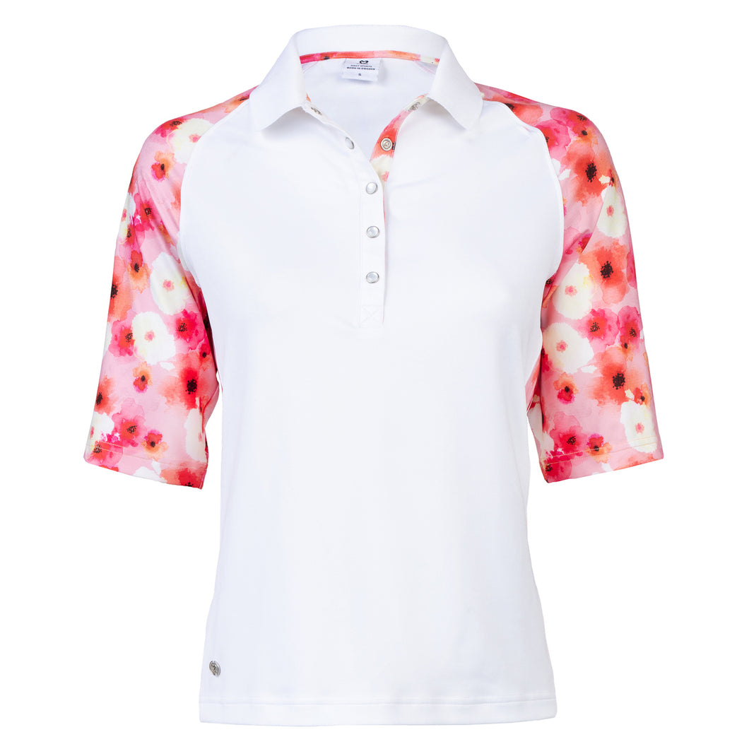 Daily Sports Tori Blush Womens Half Sleeve Polo