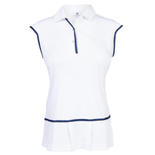 Load image into Gallery viewer, Daily Sports Frida White Womens Golf Polo
 - 1