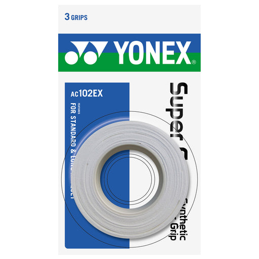 Yonex Super Grap 3-Pack White Tennis Overgrip - Default Title