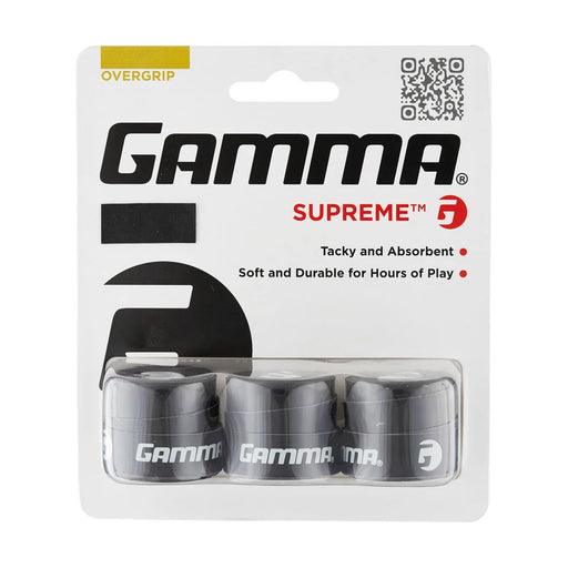 Gamma Supreme Tennis Overgrip - Grey
