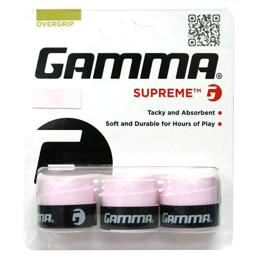 Gamma Supreme Tennis Overgrip - Pink