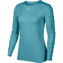 Load image into Gallery viewer, Nike Pro Mesh Womens Long Sleeve Shirt
 - 1