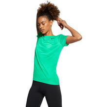 Load image into Gallery viewer, Nike Legend Womens Short Sleeve Training Shirt - GREEN GLOW 343/L
 - 1