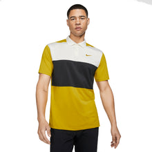 Load image into Gallery viewer, Nike Dri Fit Color Block Vapor Mens Golf Polo - 393 SAF/SAIL/BK/XL
 - 2