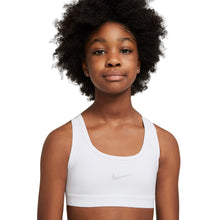 Load image into Gallery viewer, Nike Classic 1 Girls Sports Bra - 100 WHITE/L
 - 3