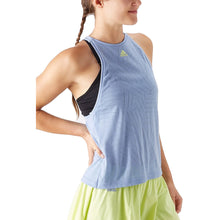 Load image into Gallery viewer, Adidas Melbourne Burnout Womens Tennis Tank Top - Chalk Blue/M
 - 1