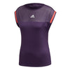 Adidas Escouade Purple Womens Tennis Shirt