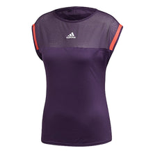 Load image into Gallery viewer, Adidas Escouade Purple Womens Tennis Shirt
 - 1