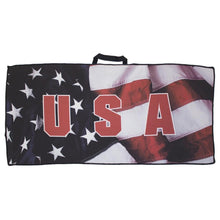 Load image into Gallery viewer, Bag Boy USA Golf Towel - 19H AMERICA/16inX32in
 - 1