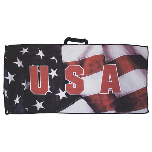 Bag Boy USA Golf Towel - 19H AMERICA/16inX32in
