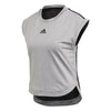 Adidas New York Grey Black Womens Tennis Shirt
