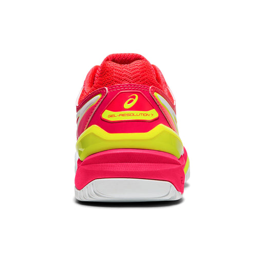 Asics Gel Resolution 7 White Pink W Tennis Shoes