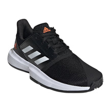 Load image into Gallery viewer, Adidas CourtJam XJ Black Junior Tennis Shoes
 - 3