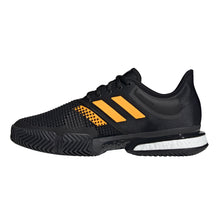 Load image into Gallery viewer, Adidas SoleCourt Boost Black Mens Tennis Shoes
 - 2