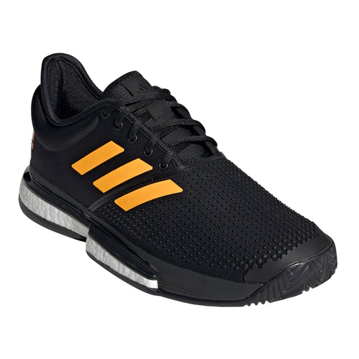 Adidas SoleCourt Boost Black Mens Tennis Shoes