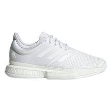 Load image into Gallery viewer, Adidas SoleCourt Parley White Womens Tennis Shoes
 - 1