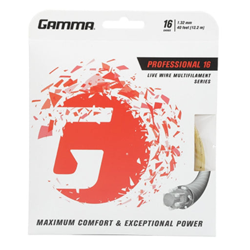 Gamma Live Wire Professional 16 GA Tennis String - Default Title