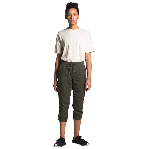 The North Face Aphrodite 2.0 Womens Capris - 21L TAUPE GREEN/XL