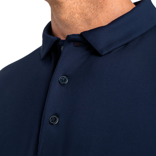 Mizzen + Main Phil Mickelson Navy Mens Golf Polo