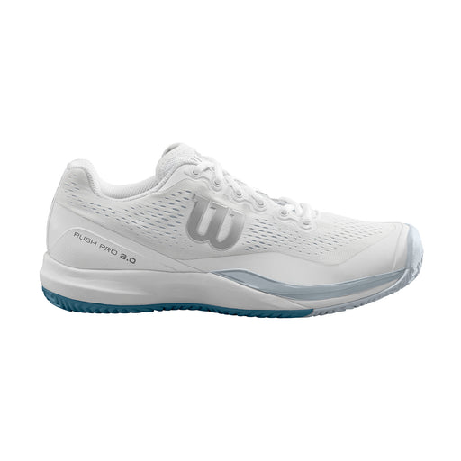 Wilson Rush Pro 3.0 White Mens Tennis Shoes - White/Pearl/14.0