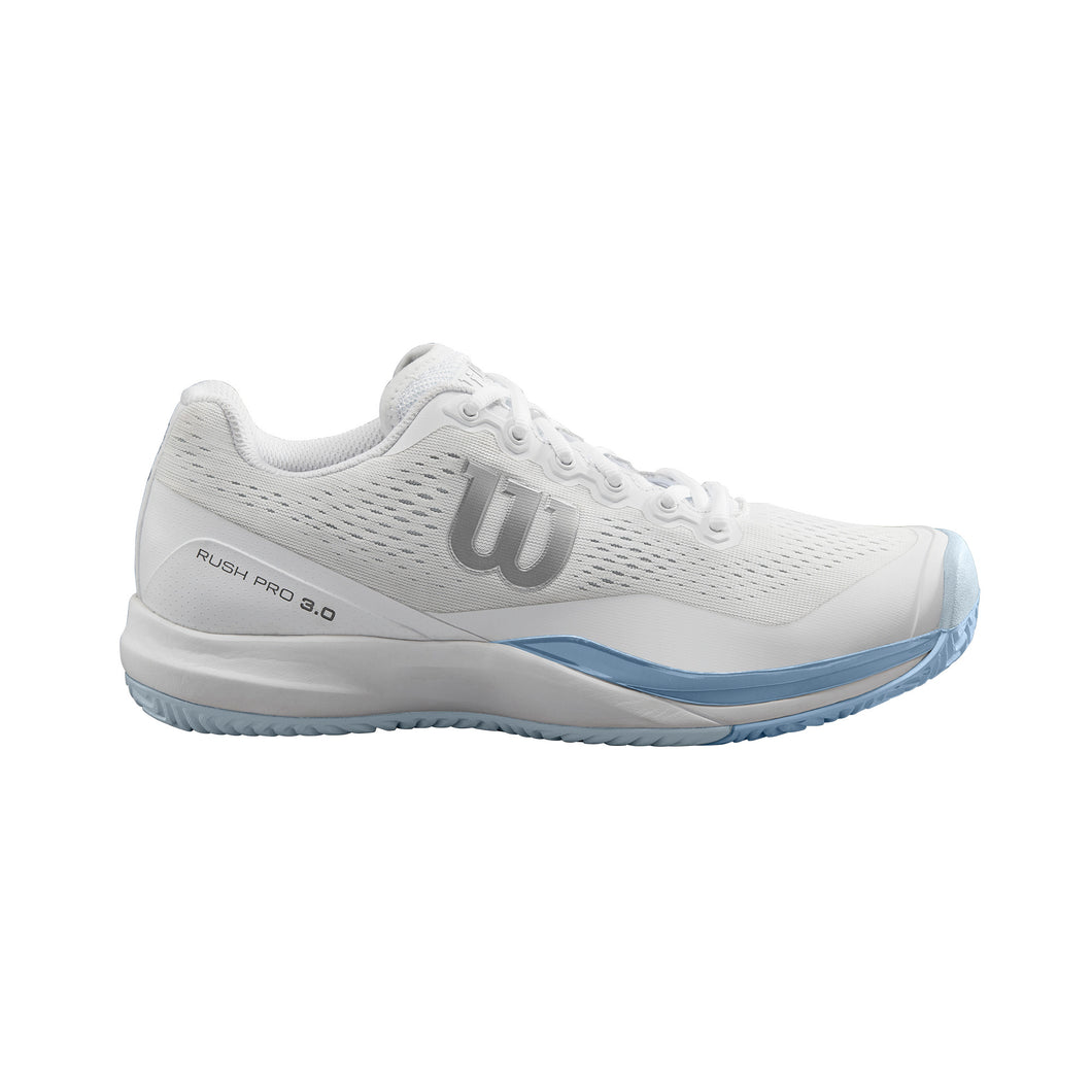 Wilson Rush Pro 3.0  White Womens Tennis Shoes
